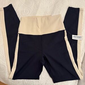 Old Navy and Cream Leggings